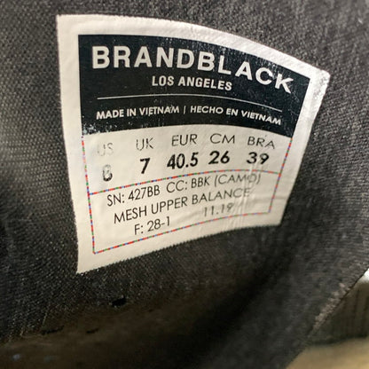 【中古品】【メンズ】 BRANDBLACK ランニングスニーカー シューズ 靴 163-250106-gm-30-fuz サイズ：26cm カラー：ブラック 万代Net店
