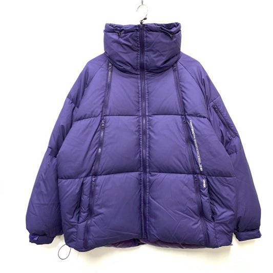 【中古美品】【メンズ】 TIGHTBOOTH PRODUCITON タイトブースプロダクション TBPR SIX PACK DOWN JKT ダウンジャケット アウター ブランド 古着 142-240108-gm-11-fuz サイズ：L カラー：パープル 万代Net店