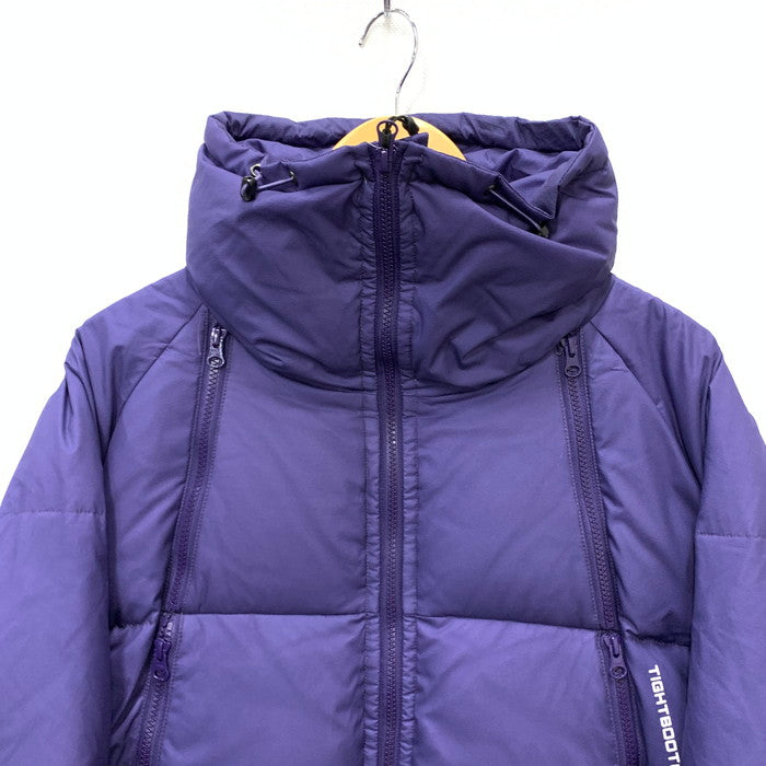 【中古美品】【メンズ】 TIGHTBOOTH PRODUCITON タイトブースプロダクション TBPR SIX PACK DOWN JKT ダウンジャケット アウター ブランド 古着 142-240108-gm-11-fuz サイズ：L カラー：パープル 万代Net店