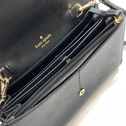 【中古品】【レディース】 Kate Spade ケイトスペード ショルダーバッグ ブランド バッグ カバン 180-240108-gm-31-fuz カラー：ブラック レオパード 万代Net店