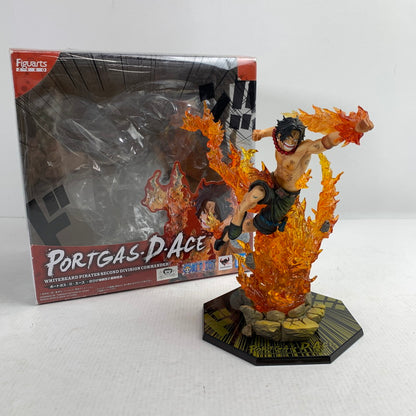 【中古品】 ONE PEACE ワンピース フィギュアーツZERO ポートガス・D・エース -白ひげ海賊団2番隊隊長 フィギュア おもちゃ 047-260225-mh-10-fuz 万代Net店