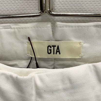 【中古美品】【メンズ】 GTA タックパンツ ボトムス ブランド 古着 152-240212-gm-12-fuz サイズ：42 カラー：ホワイト 万代Net店