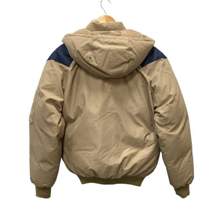 【中古品】【メンズ】 BOBSON ボブソン 33001 DOWN JACKET ダウンジャケット アウター ブランド 古着 146-240203-gm-13-fuz サイズ：M カラー：キャメル 万代Net店