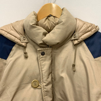 【中古品】【メンズ】 BOBSON ボブソン 33001 DOWN JACKET ダウンジャケット アウター ブランド 古着 146-240203-gm-13-fuz サイズ：M カラー：キャメル 万代Net店