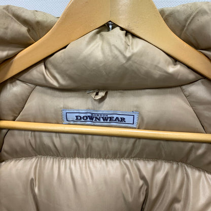 【中古品】【メンズ】 BOBSON ボブソン 33001 DOWN JACKET ダウンジャケット アウター ブランド 古着 146-240203-gm-13-fuz サイズ：M カラー：キャメル 万代Net店