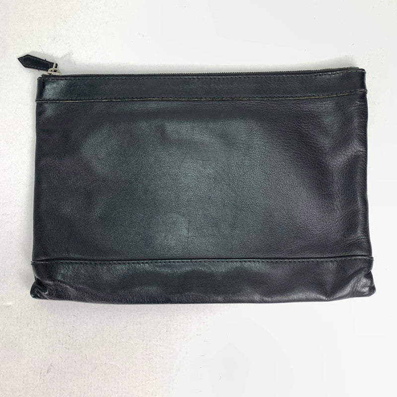 【中古品】【メンズ】 BALENCIAGA バレンシアガ 373834 ネイビー クリップ バッグ 180-240120-ak-12-fuz カラー：ブラック 万代Net店