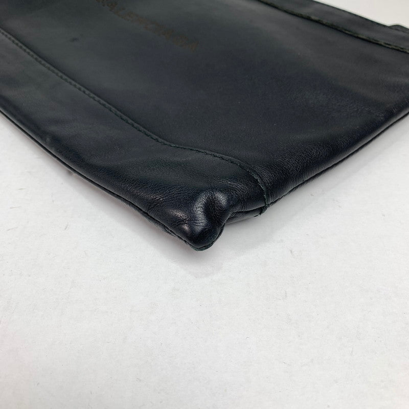 【中古品】【メンズ】 BALENCIAGA バレンシアガ 373834 ネイビー クリップ バッグ 180-240120-ak-12-fuz カラー：ブラック 万代Net店