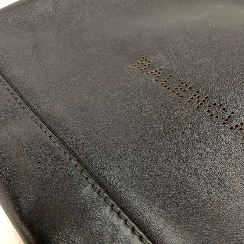 【中古品】【メンズ】 BALENCIAGA バレンシアガ 373834 ネイビー クリップ バッグ 180-240120-ak-12-fuz カラー：ブラック 万代Net店