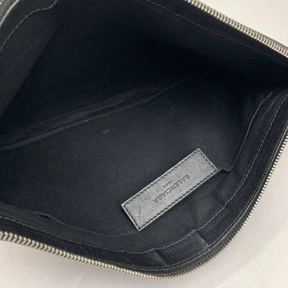 【中古品】【メンズ】 BALENCIAGA バレンシアガ 373834 ネイビー クリップ バッグ 180-240120-ak-12-fuz カラー：ブラック 万代Net店