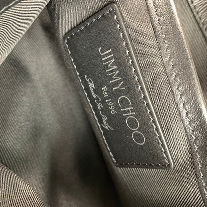 【中古品】【メンズ】 ジミーチュウ WOVEN NYLON CLUTCH BAG クラッチ バッグ 180-240121-ak-2-fuz カラー：ネイビー/レッド 万代Net店