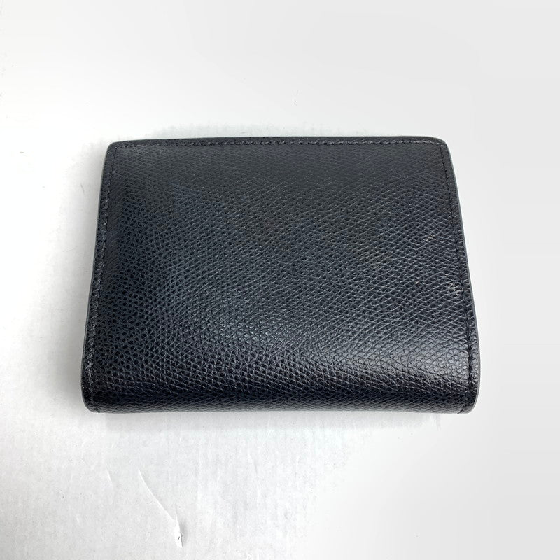 【中古品】【メンズ/レディース】 FENDI フェンディ 8M0387-A18B コンパクト ウォレット 2つ折り 財布 181-240121-ak-3-fuz カラー：ブラック 万代Net店