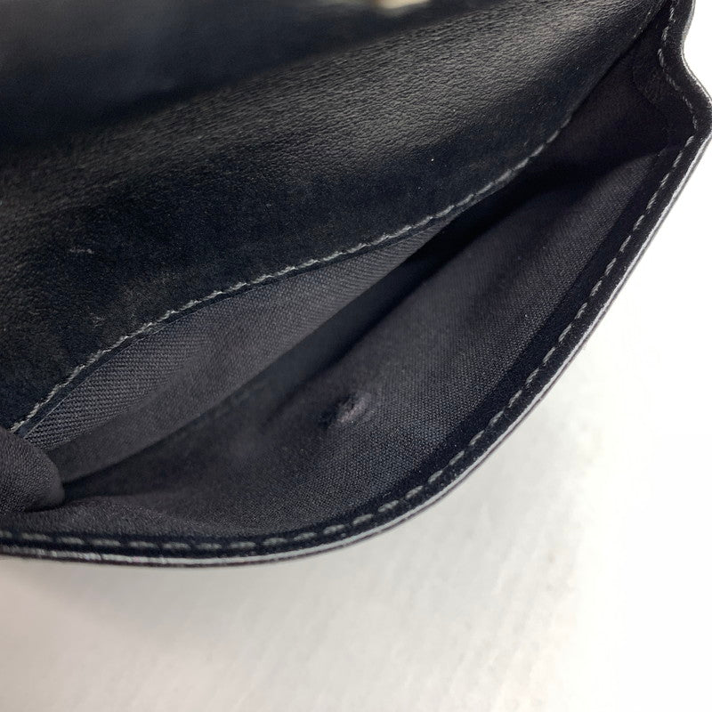 【中古品】【メンズ/レディース】 フェンディ 8M0387-A18B コンパクト ウォレット 2つ折り 財布 181-240121-ak-3-fuz カラー：ブラック 万代Net店
