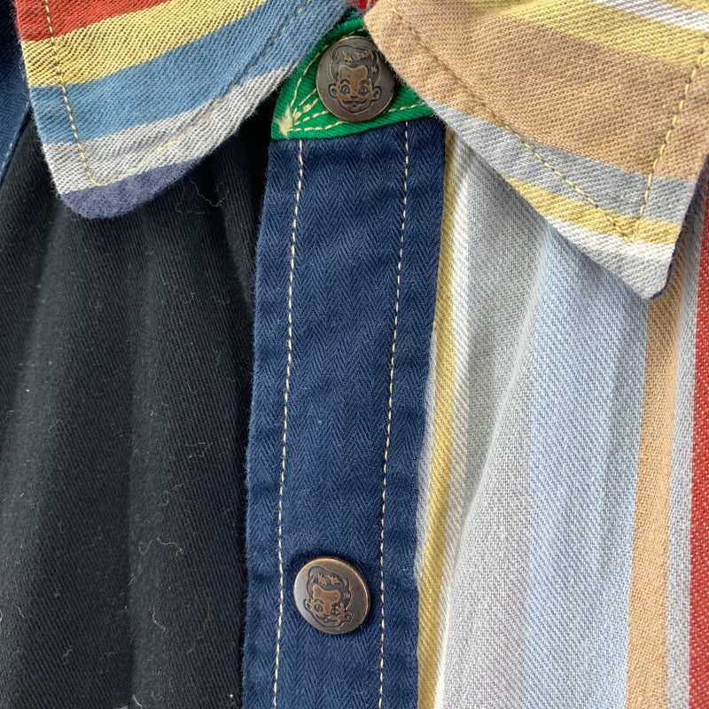 【中古品】【メンズ】  HUMAN MADE ヒューマンメイド PIERROT SHIRT ピエロ シャツ 半袖 142-240124-ak-15-fuz サイズ：S カラー：マルチ 万代Net店