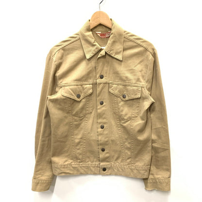 【中古品】【メンズ】 Levi's リーバイス COTTON PIQUE JACKET コットンピケジャケット アウター ブランド 古着 146-240203-gm-11-fuz サイズ：36 カラー：ベージュ 万代Net店