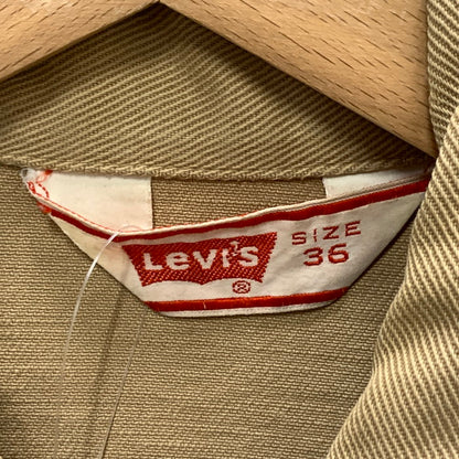 【中古品】【メンズ】 Levi's リーバイス COTTON PIQUE JACKET コットンピケジャケット アウター ブランド 古着 146-240203-gm-11-fuz サイズ：36 カラー：ベージュ 万代Net店