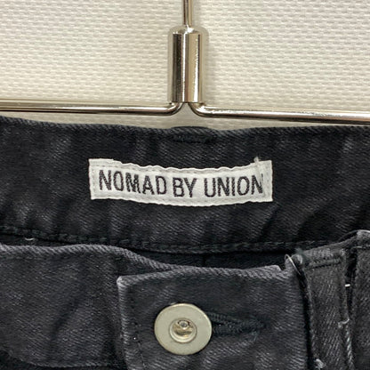 【中古品】【メンズ】 NOMAD BY UNION デニムパンツ ジーンズ ボトムス ブランド 古着 151-240212-gm-16-fuz サイズ：L カラー：ブラック 万代Net店