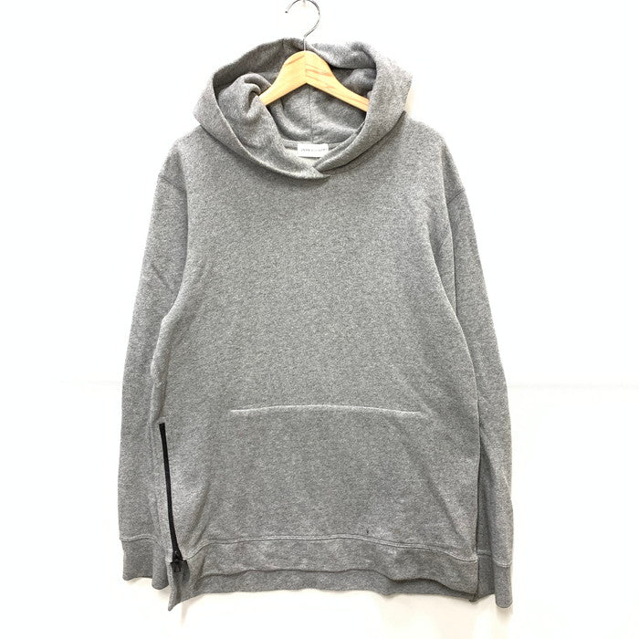 【中古品】【メンズ】 JOHN ELLIOTT 2920900003 PULLOVER HOODIE プルオーバーフーディー パーカー トップス ブランド 古着 141-240129-gm-30-fuz サイズ：4 カラー：グレー 万代Net店