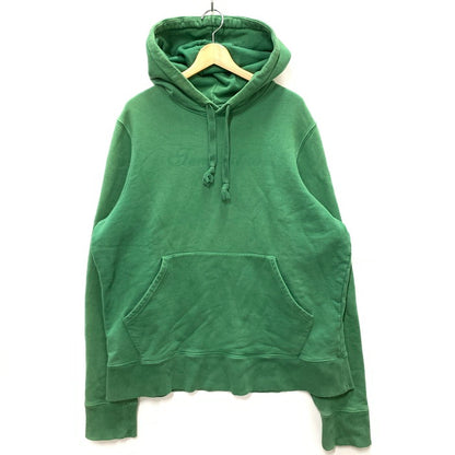 【中古品】【メンズ】 LAST HEAVY PULLOVER HOODIE プルオーバーフーディー パーカー トップス ブランド 古着 142-240129-gm-25-fuz サイズ：M カラー：グリーン 万代Net店