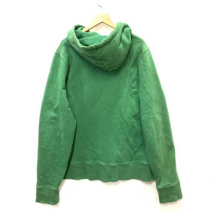 【中古品】【メンズ】 LAST HEAVY PULLOVER HOODIE プルオーバーフーディー パーカー トップス ブランド 古着 142-240129-gm-25-fuz サイズ：M カラー：グリーン 万代Net店