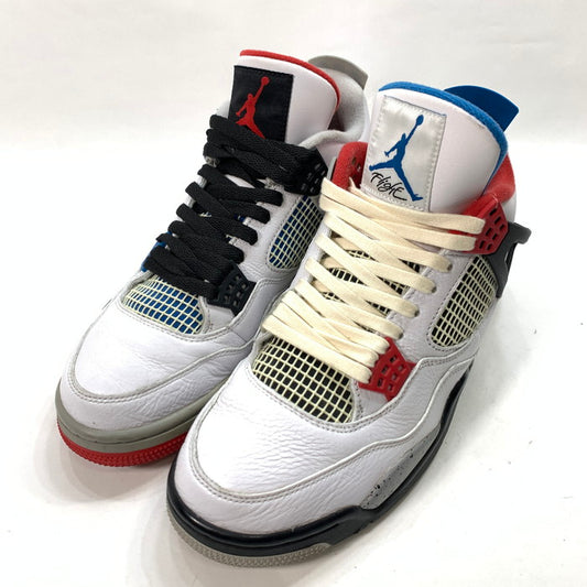 【中古品】【メンズ】 NIKE ナイキ CI1184-146 AIR JORDAN4 RETRO SE ""WHAT THE"" エアジョーダン 4 レトロ ""ホワッツ・ザ"" シューズ 靴 スニーカー 160-240316-gm-19-fuz サイズ：28cm カラー：ホワイト 万代Net店