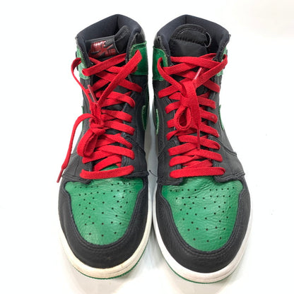 【中古品】【メンズ】 NIKE ナイキ 555088-030 AIR JORDAN 1 RETRO HIGH OG ""BLACK/PINE GREEN"" エアジョーダン1 レトロ ハイ OG ""ブラック/パイングリーン"" シューズ 靴 スニーカー 160-240309-gm-17-fuz サイズ：27.5cm 万代Net店