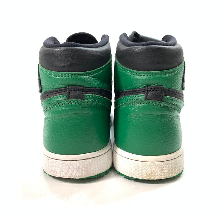 【中古品】【メンズ】 NIKE ナイキ 555088-030 AIR JORDAN 1 RETRO HIGH OG ""BLACK/PINE GREEN"" エアジョーダン1 レトロ ハイ OG ""ブラック/パイングリーン"" シューズ 靴 スニーカー 160-240309-gm-17-fuz サイズ：27.5cm 万代Net店