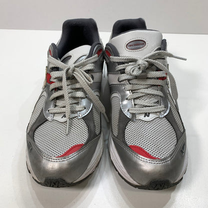 【中古品】【メンズ】 NEW BALANCE ニューバランス M2002RLB シューズ 靴 スニーカー 162-250105-gm-30-fuz サイズ：28.5cm カラー：シルバー レッド 万代Net店