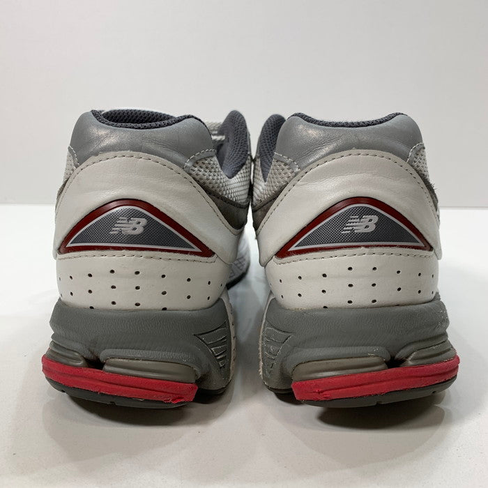 【中古品】【メンズ】 NEW BALANCE ニューバランス M2002RLB シューズ 靴 スニーカー 162-250105-gm-30-fuz サイズ：28.5cm カラー：シルバー レッド 万代Net店