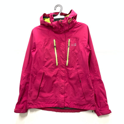 【中古品】【レディース】 MILLET ミレー LD SIKKEM GTX JKT マウンテンパーカー ナイロンジャケット アウター ブランド 古着 170-240506-gm-18-fuz サイズ：M カラー：ピンク 万代Net店