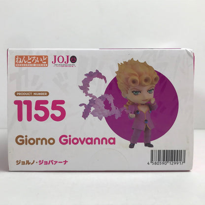 【中古美品】 未開封 ねんどろいど TVアニメ「ジョジョの奇妙な冒険 黄金の風」 ジョルノ・ジョバァーナ フィギュア 箱難有 051-241230-mh-06-fuz 万代Net店