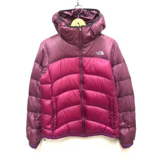 【中古品】【レディース】 THE NORTH FACE ザ・ノースフェイス NDW18104 ACONCAGUA HOODIE ダウンジャケット アウター ブランド 古着 170-240225-gm-6-fuz カラー：パープル 万代Net店