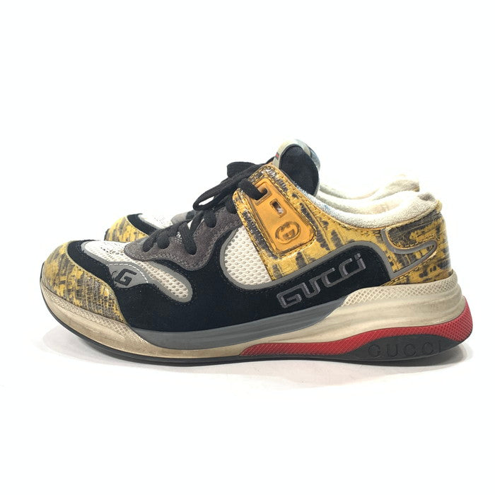 【中古品】【メンズ】 GUCCI グッチ 592345 ULTRAPACE スニーカー シューズ 靴 スニーカー 162-240225-gm-8-fuz サイズ：6 カラー：マルチカラー 万代Net店