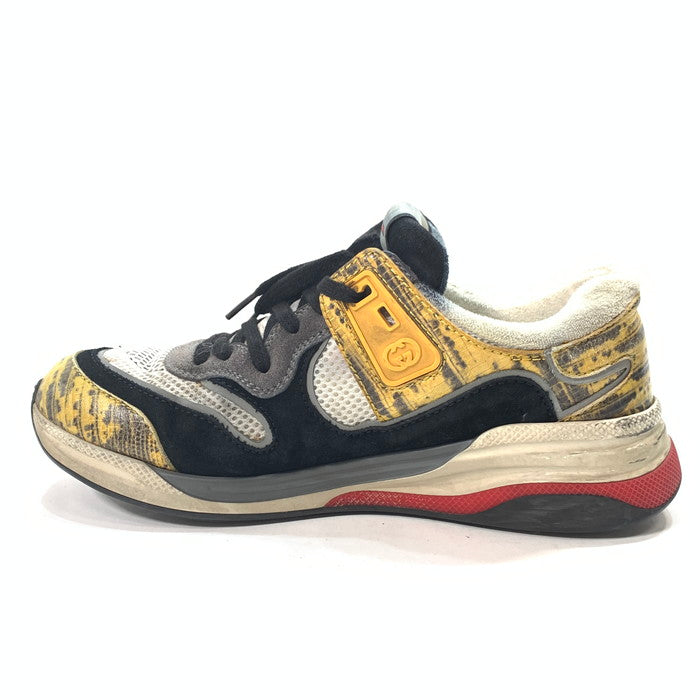 【中古品】【メンズ】 GUCCI グッチ 592345 ULTRAPACE スニーカー シューズ 靴 スニーカー 162-240225-gm-8-fuz サイズ：6 カラー：マルチカラー 万代Net店