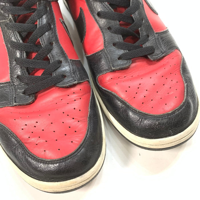 【中古品】【メンズ】 NIKE ナイキ 2009 318019-601 DUNK LOW VARCITY RED ダンク ロー バーシティレッド シューズ 靴 スニーカー 160-240303-gm-28-fuz サイズ：30cm カラー：レッド ブラック 万代Net店