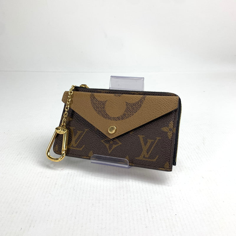 【中古品】【メンズ/レディース】 LOUIS VUITTON ルイ・ヴィトン M81303 モノグラム ポルト カルト レクト ヴェルソ 179-240227-st-13-fuz カラー：ブラウン 万代Net店