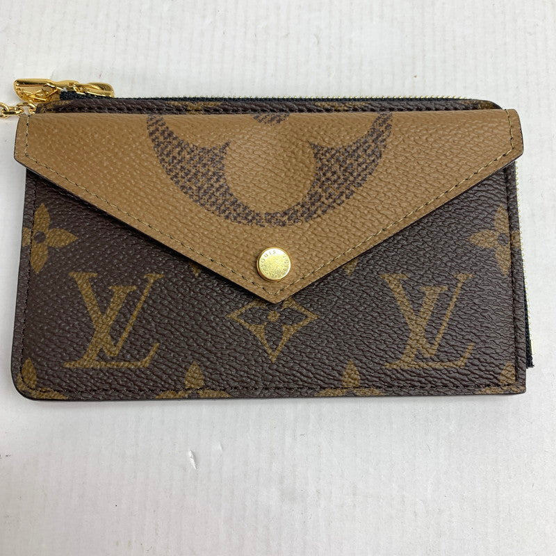 【中古品】【メンズ/レディース】 LOUIS VUITTON ルイ・ヴィトン M81303 モノグラム ポルト カルト レクト ヴェルソ 179-240227-st-13-fuz カラー：ブラウン 万代Net店