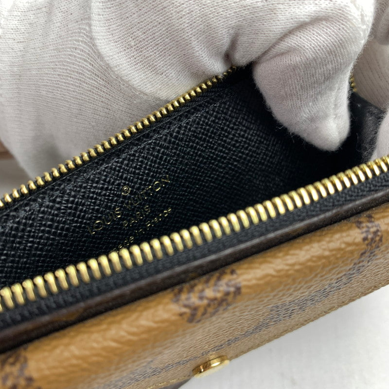 【中古品】【メンズ/レディース】 LOUIS VUITTON ルイ・ヴィトン M81303 モノグラム ポルト カルト レクト ヴェルソ 179-240227-st-13-fuz カラー：ブラウン 万代Net店