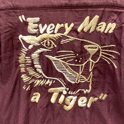 【中古品】【メンズ】 BRIENS オープンカラーシャツ 長袖シャツ トップス ブランド 古着 145-250106-gm-20-fuz サイズ：S カラー：ワインレッド 万代Net店