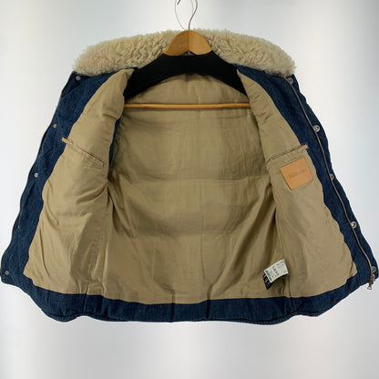 【現状渡し品】【メンズ】 ISAMUKATAYAMA BACKLASH イサムカタヤマバックラッシュ 1393-01 13AW ユーズド加工デニムベスト 140-240303-st-13-fuz サイズ：M カラー：ブルー 万代Net店