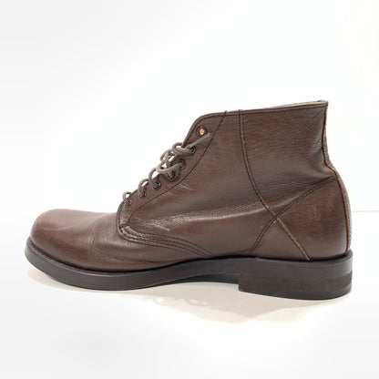 【中古品】【メンズ】 ROTAR ローター PLAIN TOE BOOT プレーントゥ ブーツ シューズ 靴 164-250103-gm-36-fuz サイズ：S カラー：ブラウン 万代Net店