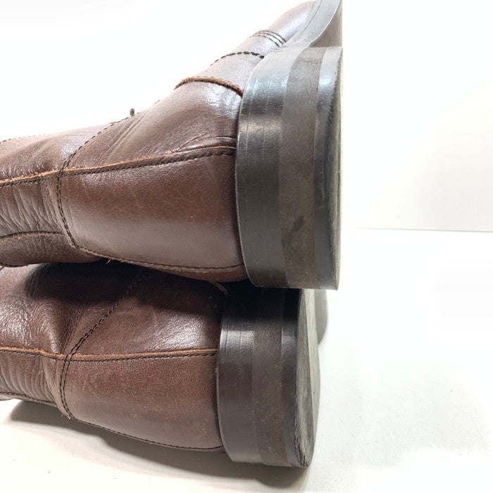 【中古品】【メンズ】 ROTAR ローター PLAIN TOE BOOT プレーントゥ ブーツ シューズ 靴 164-250103-gm-36-fuz サイズ：S カラー：ブラウン 万代Net店