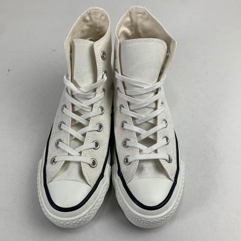 【中古品】【レディース】 CONVERSE ALLSTAR コンバース オールスター J HI ジャパン ハイ スニーカー 靴 166-260127-mh-03-fuz サイズ：24cm カラー：ホワイト 万代Net店