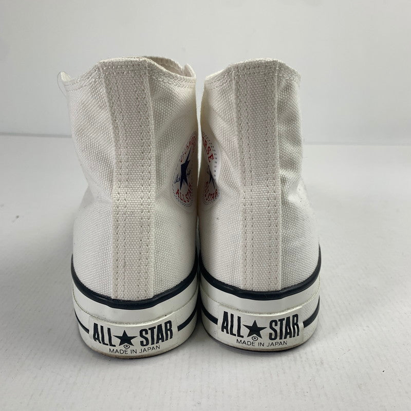 【中古品】【レディース】 CONVERSE ALLSTAR コンバース オールスター J HI ジャパン ハイ スニーカー 靴 166-260127-mh-03-fuz サイズ：24cm カラー：ホワイト 万代Net店