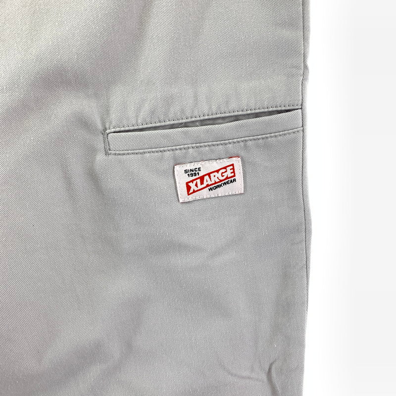 【中古品】【メンズ】 XLARGE エクストララージ WORK PANTS ワーク パンツ 153-240306-ak-8-fuz サイズ：32 カラー：グレー 万代Net店