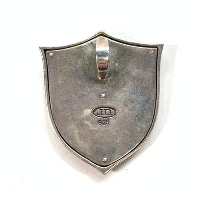 【中古品】【メンズ】 Justin Davis ジャスティンデイビス SPJ103 SHIELD PENDANT SV925 ペンダントトップ ブランド アクセサリー 192-240323-gm-13-fuz カラー：シルバー 万代Net店