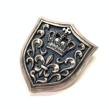 【中古品】【メンズ】 Justin Davis ジャスティンデイビス SPJ103 SHIELD PENDANT SV925 ペンダントトップ ブランド アクセサリー 192-240323-gm-13-fuz カラー：シルバー 万代Net店