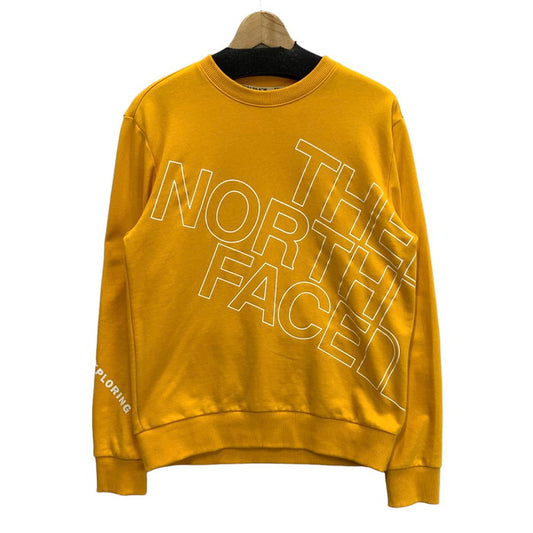 【中古品】【メンズ】 THE NORTH FACE ザ・ノースフェイス スウェット トップス アウター ブランド 古着 144-240324-gm-16-fuz サイズ：S カラー：イエロー 万代Net店