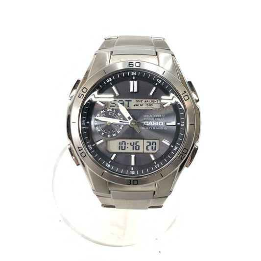 【中古品】【メンズ】 CASIO カシオ WVA-M650T WAVE CEPTOR 電波ソーラー 腕時計 ブランド 197-241109-gm-28-fuz 万代Net店