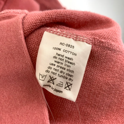 【中古品】【メンズ】 RESONATE GOODENOUGH リゾネイト グッドイナフ SWEATER 7分袖 ジップ パーカー フーディー 142-261020-vt-92-fuzh サイズ：L カラー：ピンク 万代Net店
