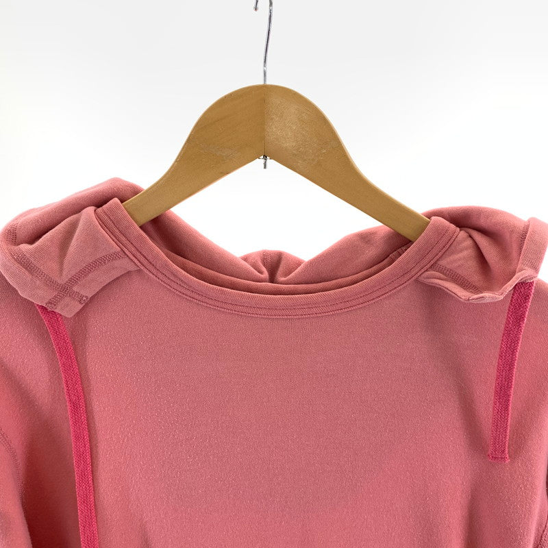 【中古品】【メンズ】 RESONATE GOODENOUGH リゾネイト グッドイナフ SWEATER 7分袖 ジップ パーカー フーディー 142-261020-vt-92-fuzh サイズ：L カラー：ピンク 万代Net店